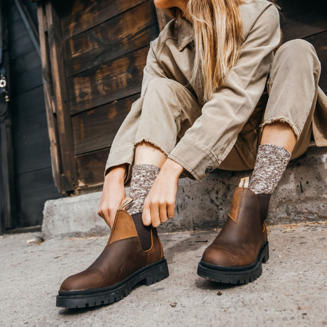 Original Chelsea Boot Rustic Brown Women's