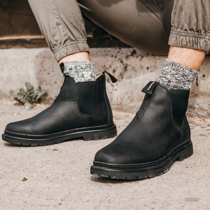 Original Chelsea Boot Rustic Black Men's