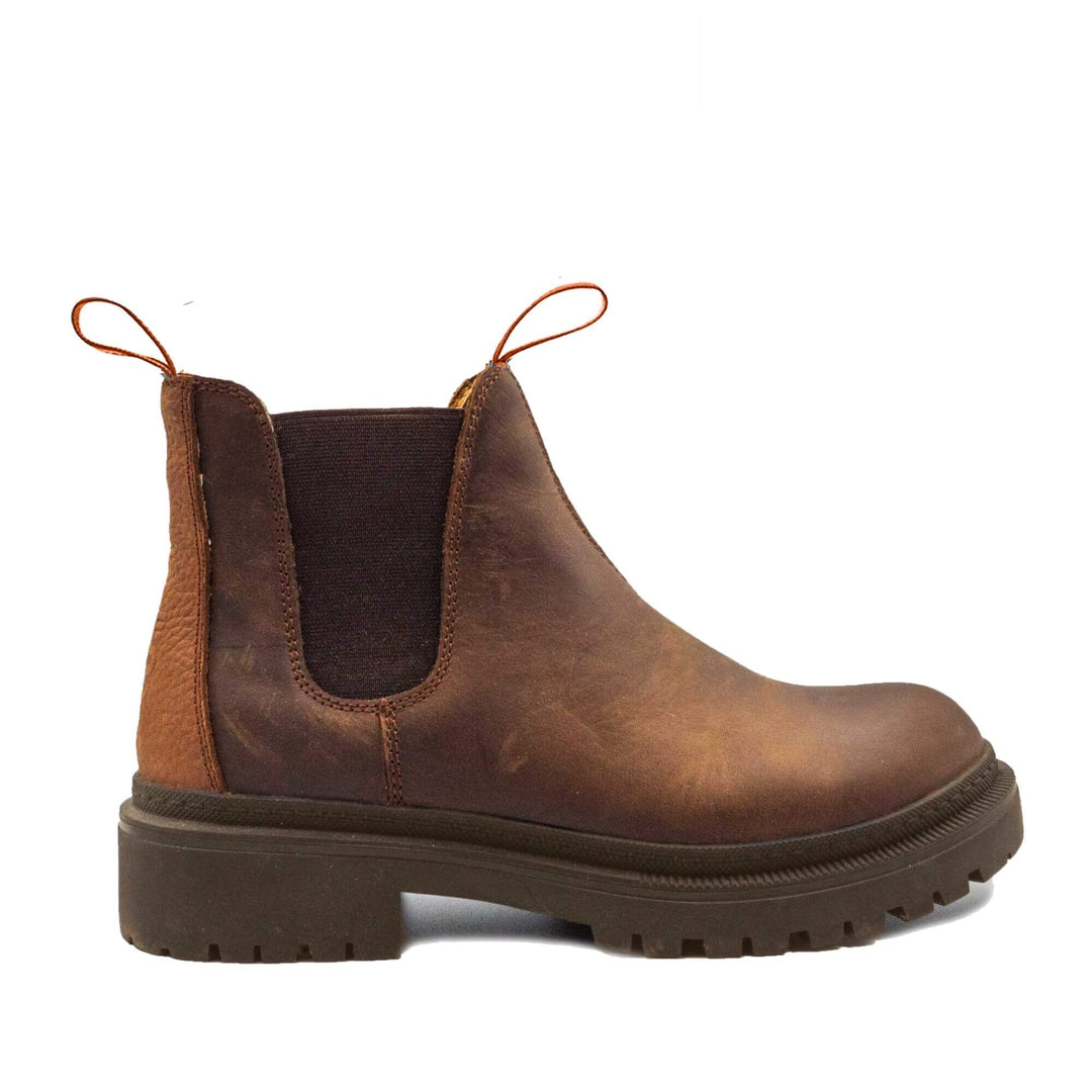Original Wool Lined Chelsea Boot Rustic Brown Women's