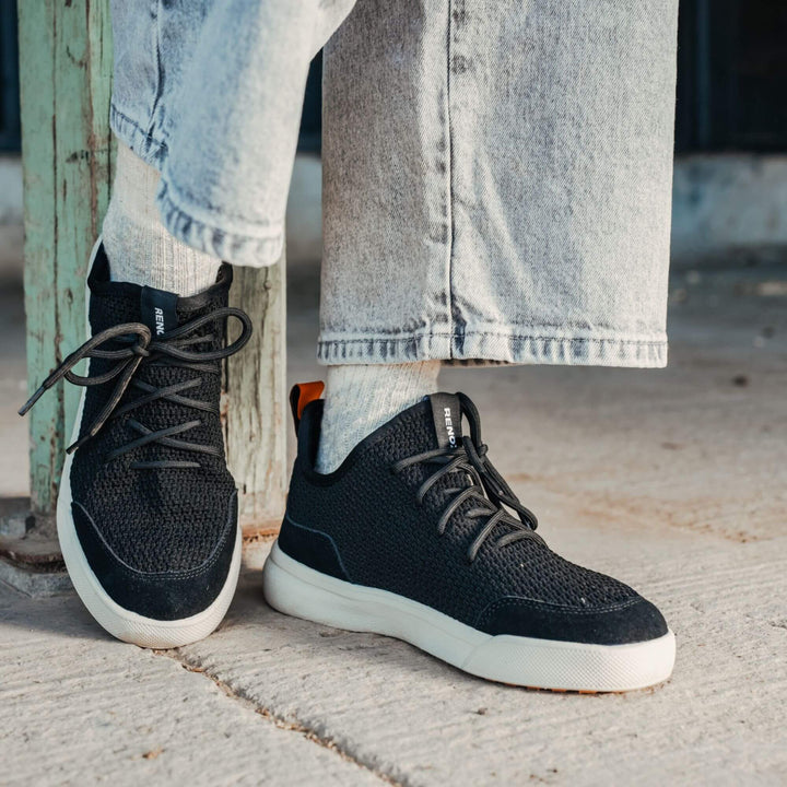 Versaknit Black Cream Unisex Sneaker